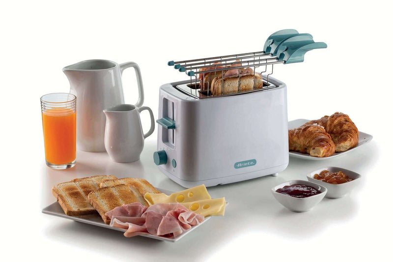 Ariete New Breakfast 157 2-Slot Toaster with Pliers - White