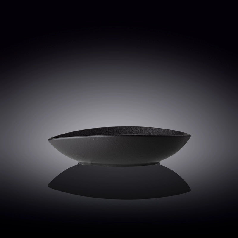 Wilmax SlateStone 25x16cm Oval Bowl - Black