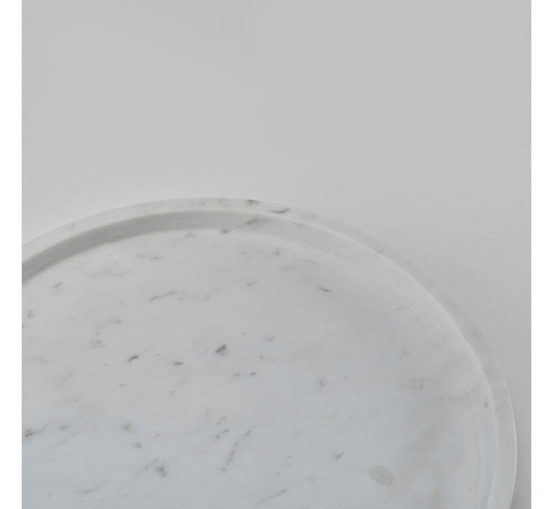 Aquanova Hammam Round Tray - White