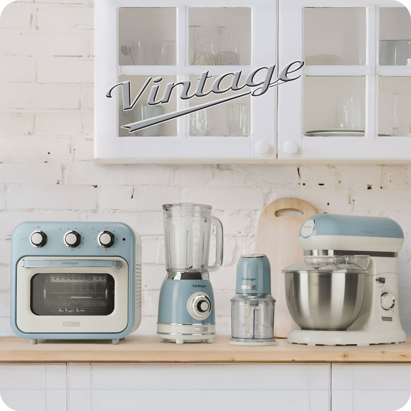Ariete Vintage 1781 8 in 1 Food Processor - Blue