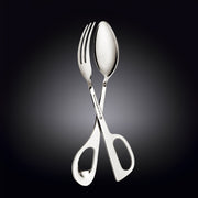 Wilmax 26cm Stainless Steel Serving Tongs - Silver