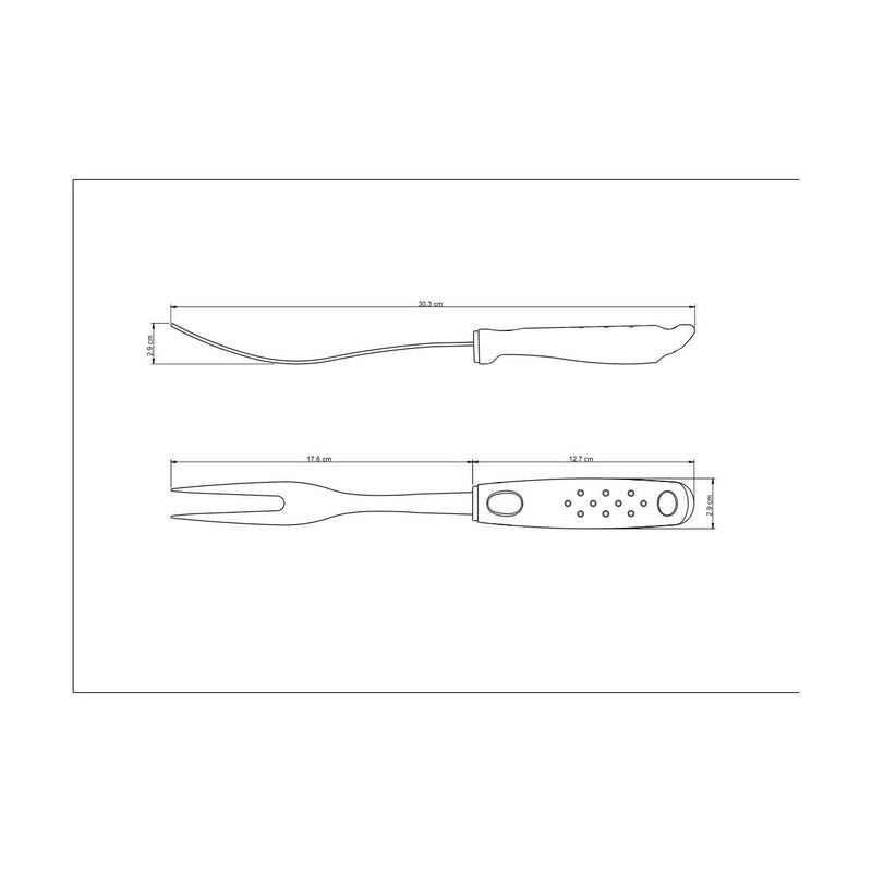 Tramontina Utilita 30cm Carving Fork