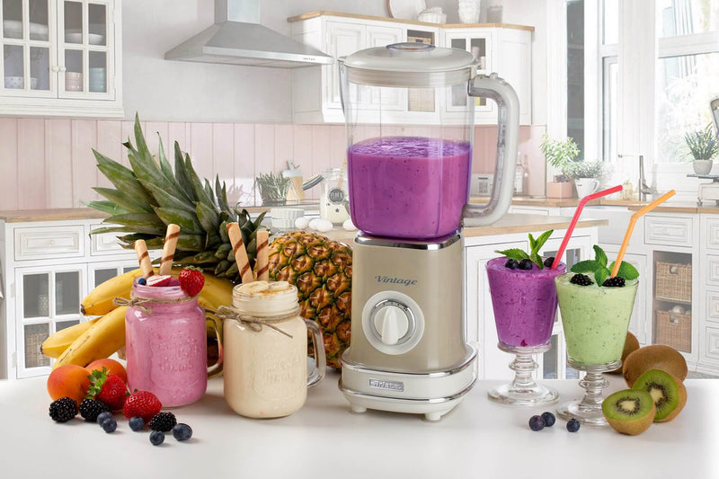 Ariete Vintage 568 1.5L Square Blender - Beige