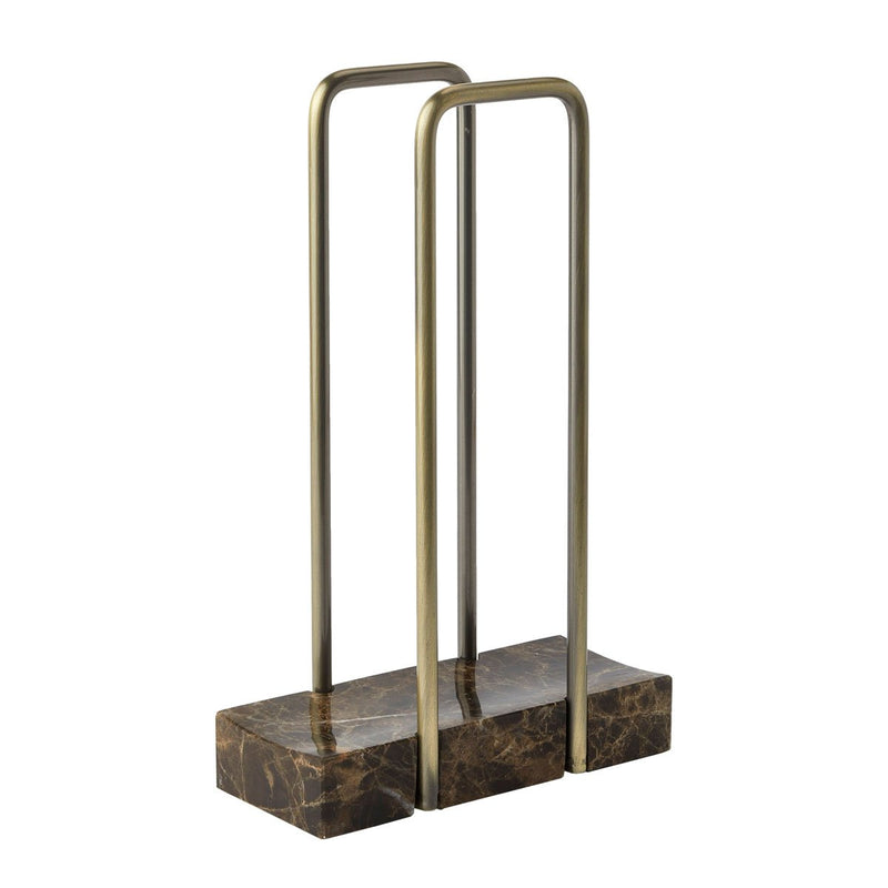 Aquanova Hammam Guest Towel Holder - Brown
