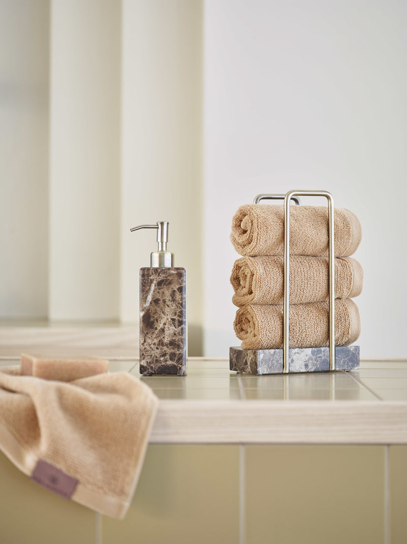 Aquanova Hammam Guest Towel Holder - Brown