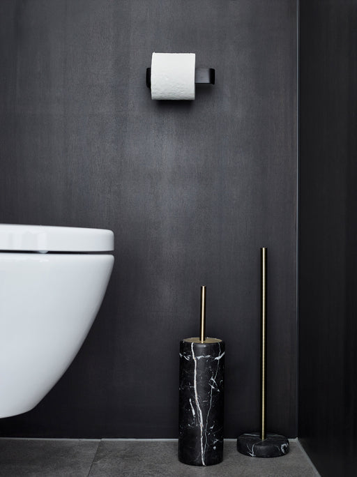 Aquanova Nero Spare Toilet Paper Holder - Black