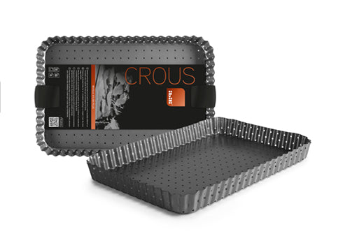 Ibili Crous 31x21 cm Oblong Perforated Pan