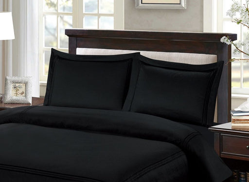ARMN Naturesoft 2-Piece King 50x90cm Pillowcase Set - Black