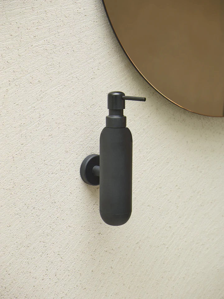 Aquanova Sten 260ml Wall Mount Soap Dispenser - Black