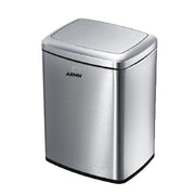 ARMN Roma 12L Waste Bin - Silver