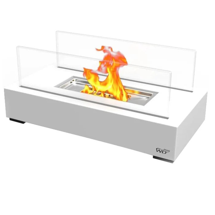 Easy Life Bioethanol Fireplace Centerpiece - White