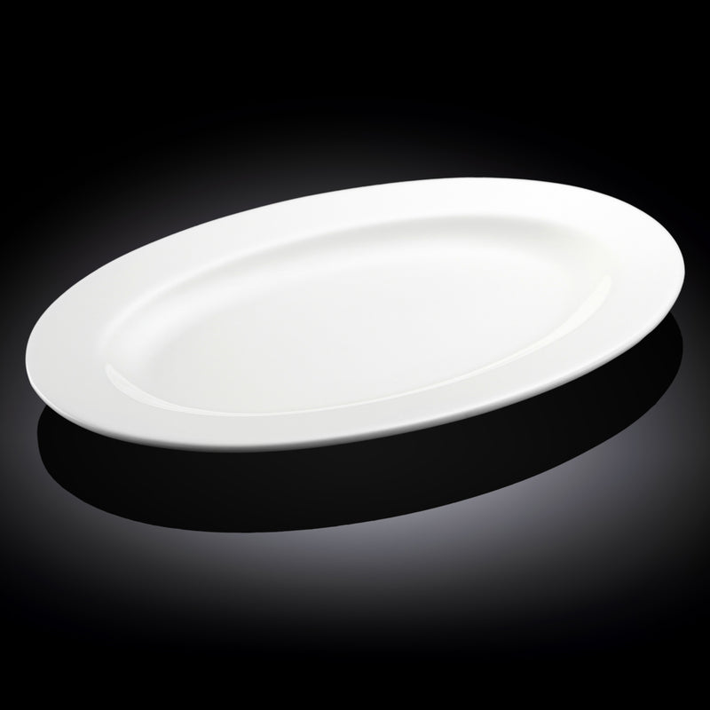 Wilmax Stello Pro 20cm Oval Platter - White