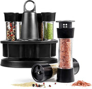 Ibili 6-Spice Jar Set with Rotating Stand