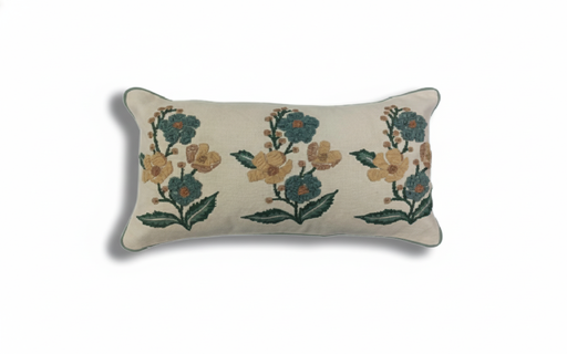 ARMN House Warming 30x50cm Floral Cusion Cover - Beige