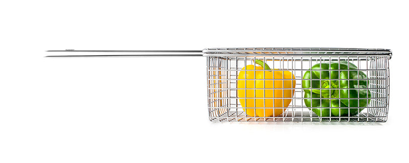 Ibili Steel 13x49cm Grill Basket
