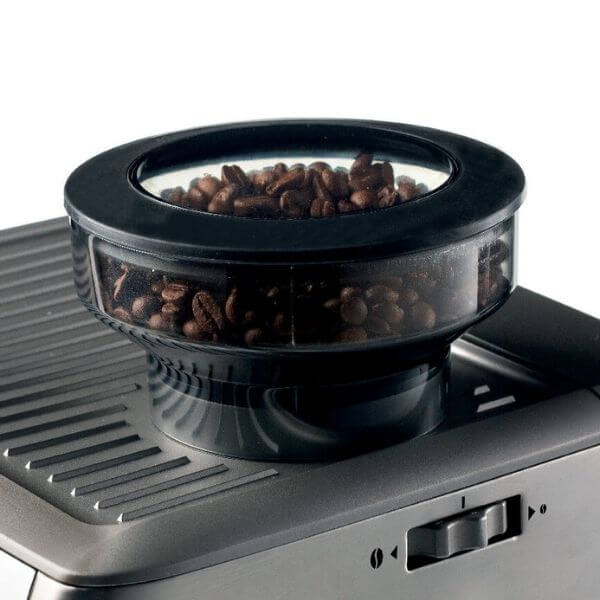 Ariete 1313 Espresso Coffee Machine with Grinder - Silver