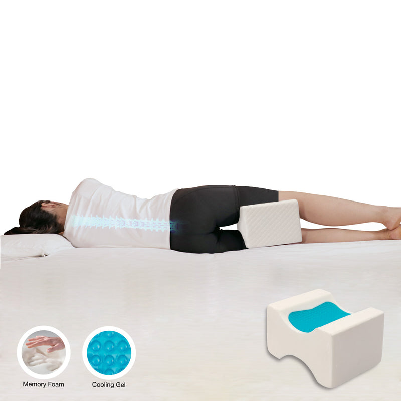 ARMN Pedic Memory Knee Pillow with Cooling Gel