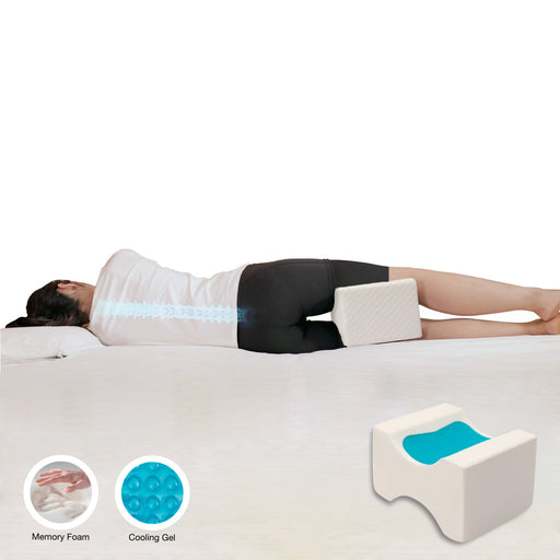 ARMN Pedic Memory Knee Pillow with Cooling Gel